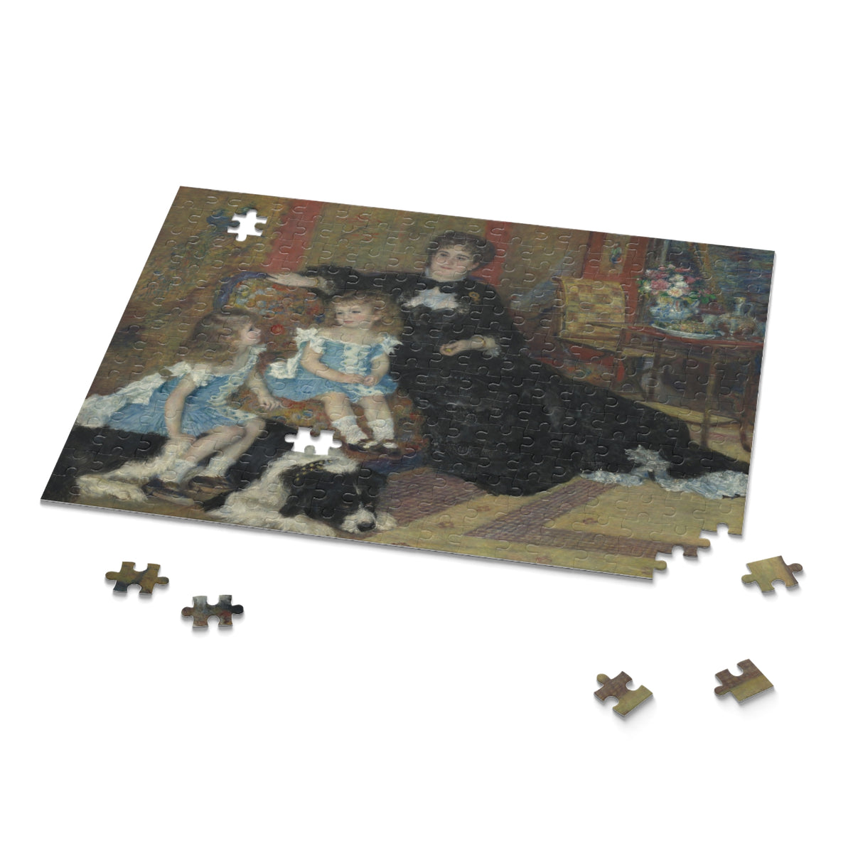 Pierre-Auguste Renoir 'Madame Georges Charpentier and Her Children' Jigsaw Puzzle