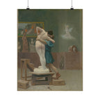 Jean-Léon Gérôme 'Pygmalion and Galatea' Poster