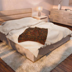 Chakrasamvara Mandala Velveteen Plush Blanket