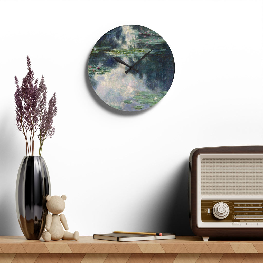 Claude Monet 'Water Lilies' Wall Clock