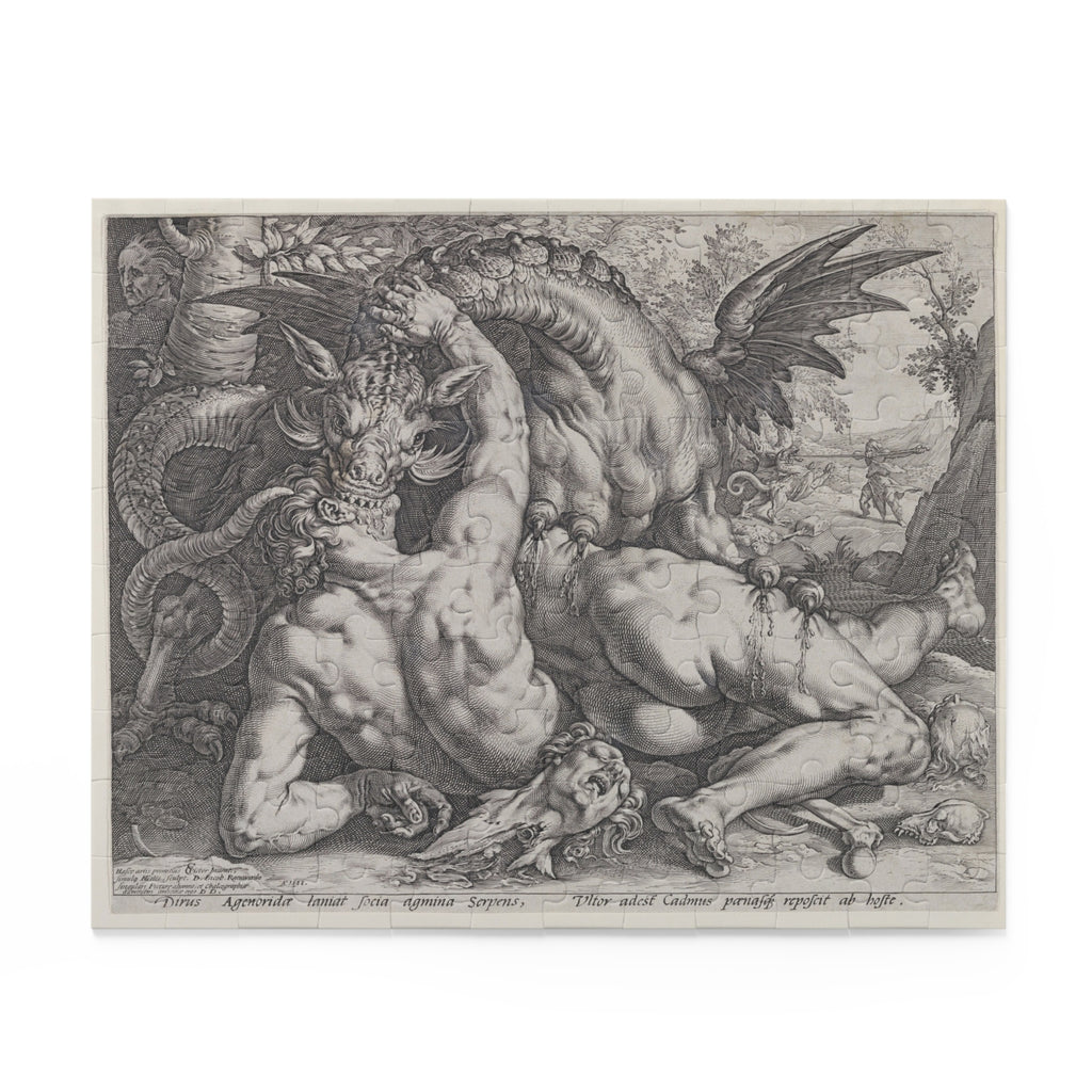Hendrick Goltzius 'The Dragon Devouring the Companions of Cadmus' Jigsaw Puzzle