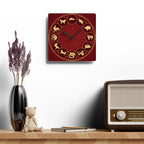 Chinese Zodiac Wall Clock