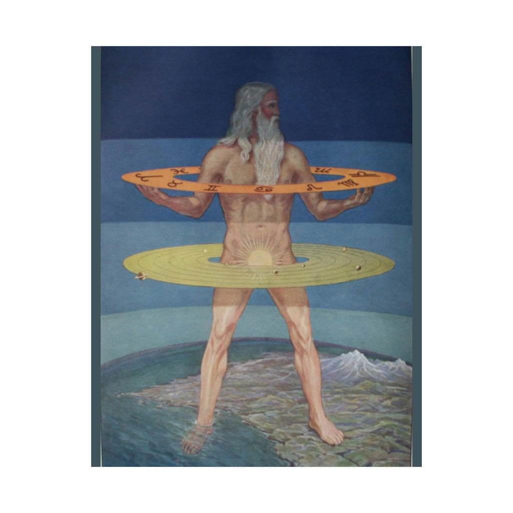 J. Augustus Knapp 'The Grand Man of the Zohar' Poster