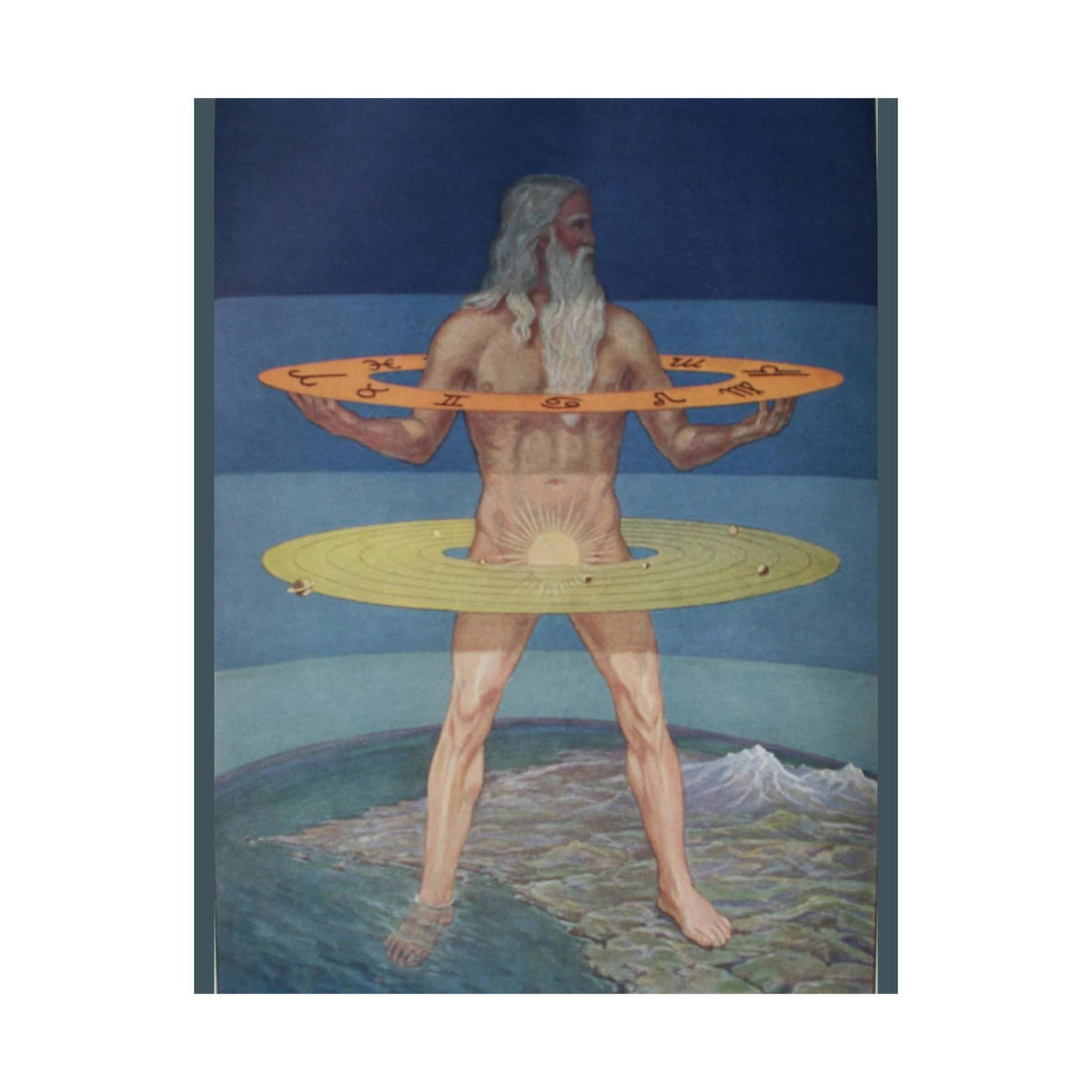 J. Augustus Knapp 'The Grand Man of the Zohar' Poster