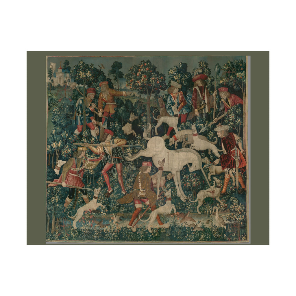 The Unicorn Defends Himself Poster