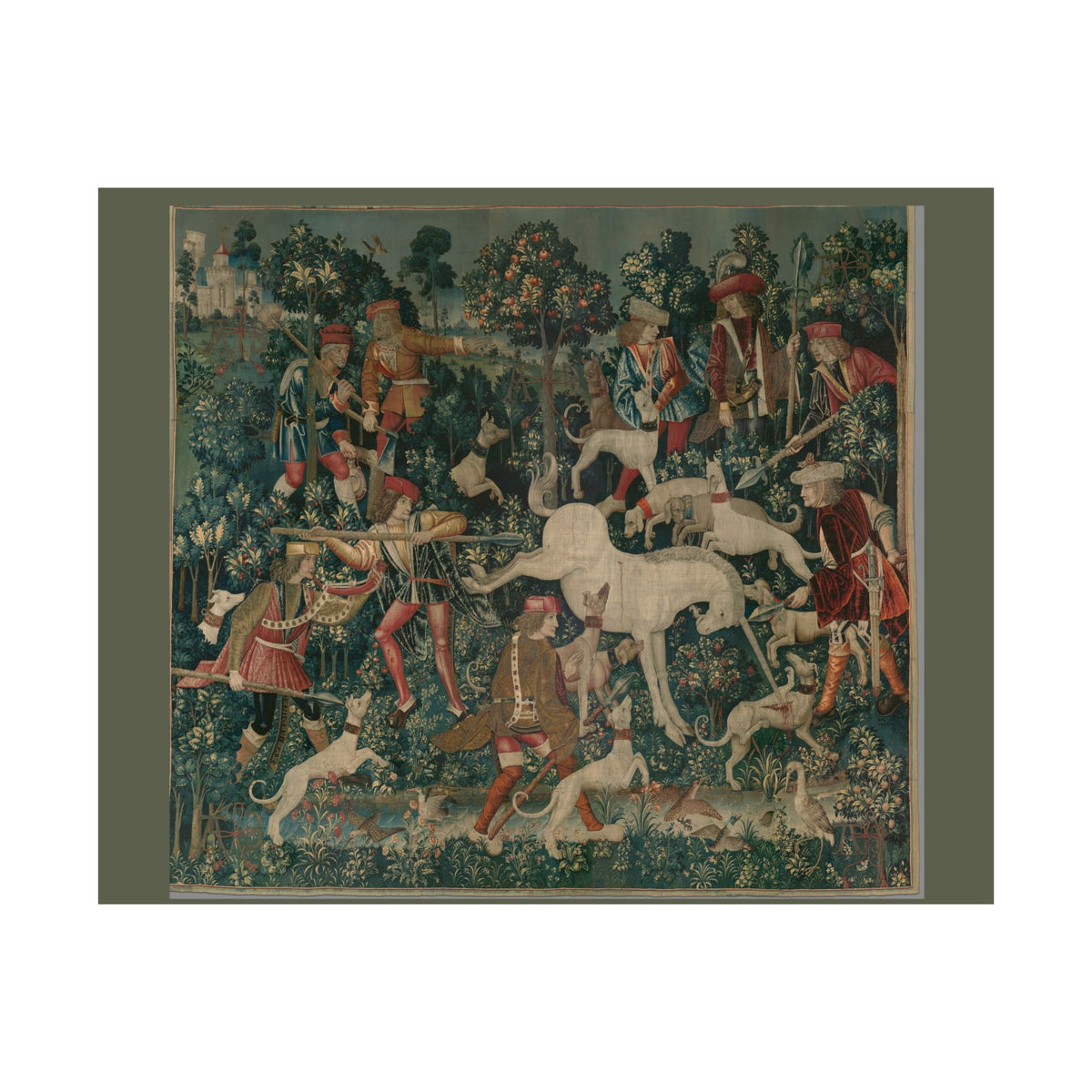 The Unicorn Defends Himself Poster