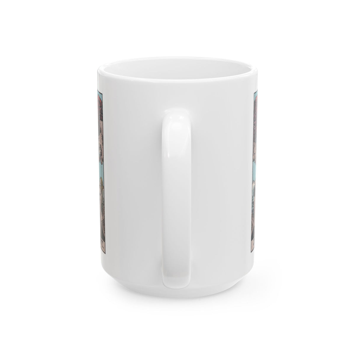 Judgement tarot card mug, Rider-Waite-Smith design, ceramic 11oz/15oz, view 6