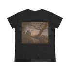 Two Men Contemplating the Moon Tee