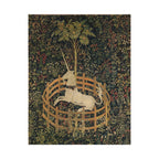The Unicorn Rests in a Garden Poster