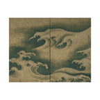Ogata Kōrin 'Rough Waves' Poster