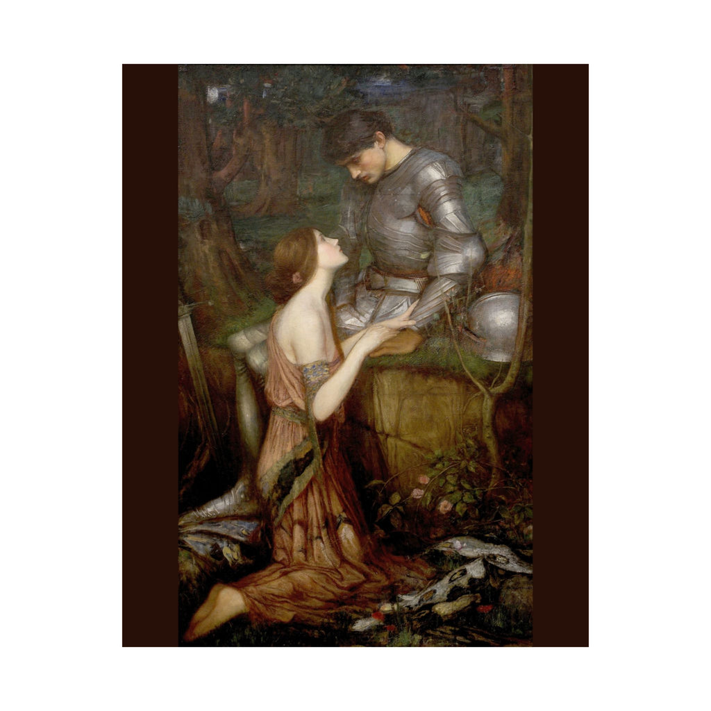 John William Waterhouse 'Lamia and the Soldier' Poster