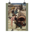 John William Waterhouse 'Diogenes' Poster