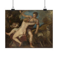Titian 'Venus and Adonis' Poster
