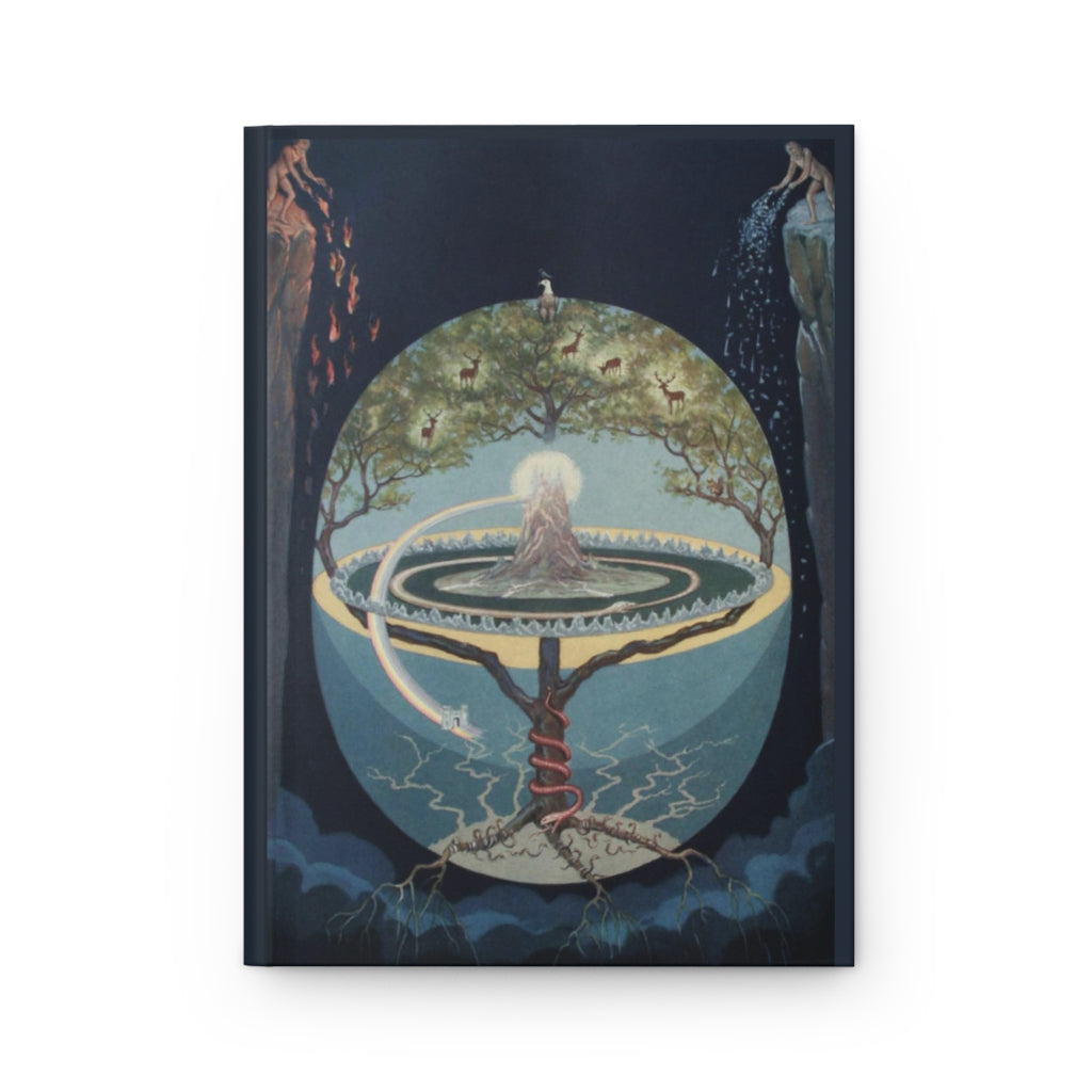 Yggdrasil Journal: Norse World Tree Grimoire Notebook