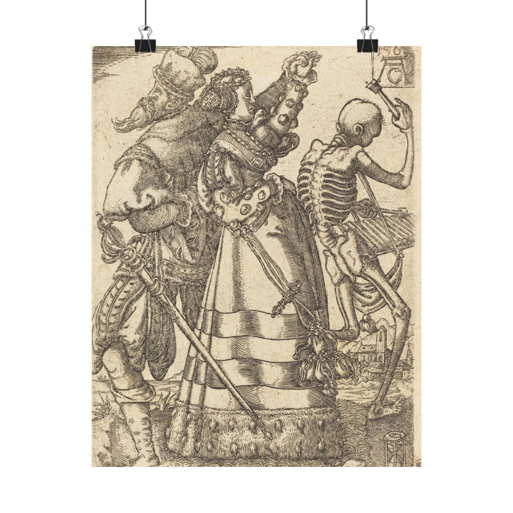 Allaert Claesz. 'Dance of Death II' Poster