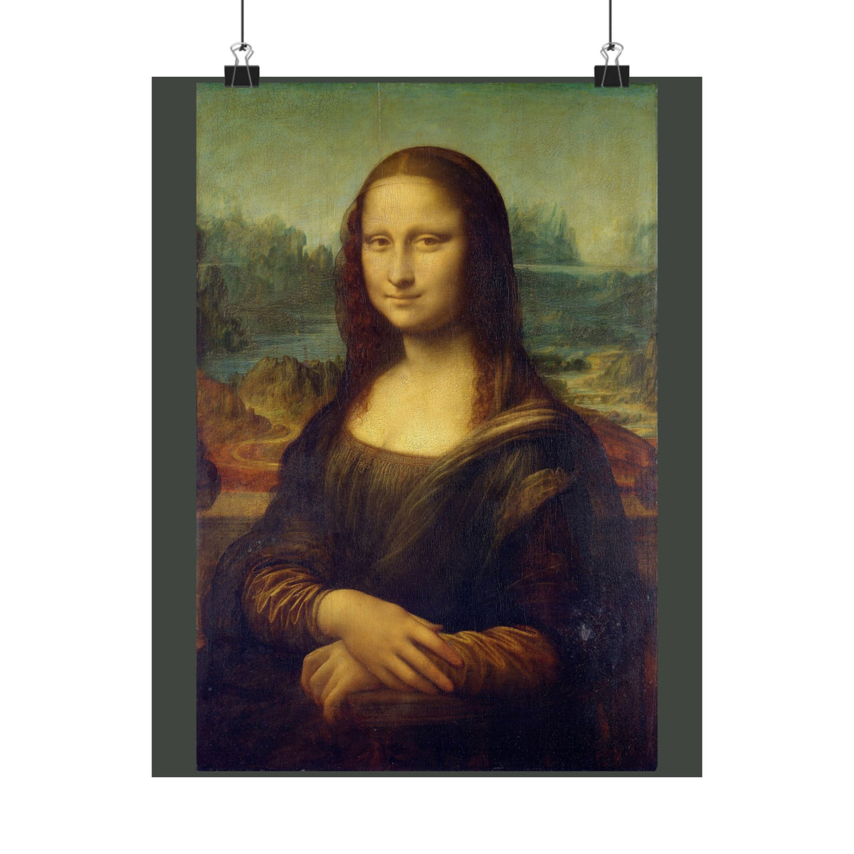 Leonardo da Vinci 'Mona Lisa' Poster