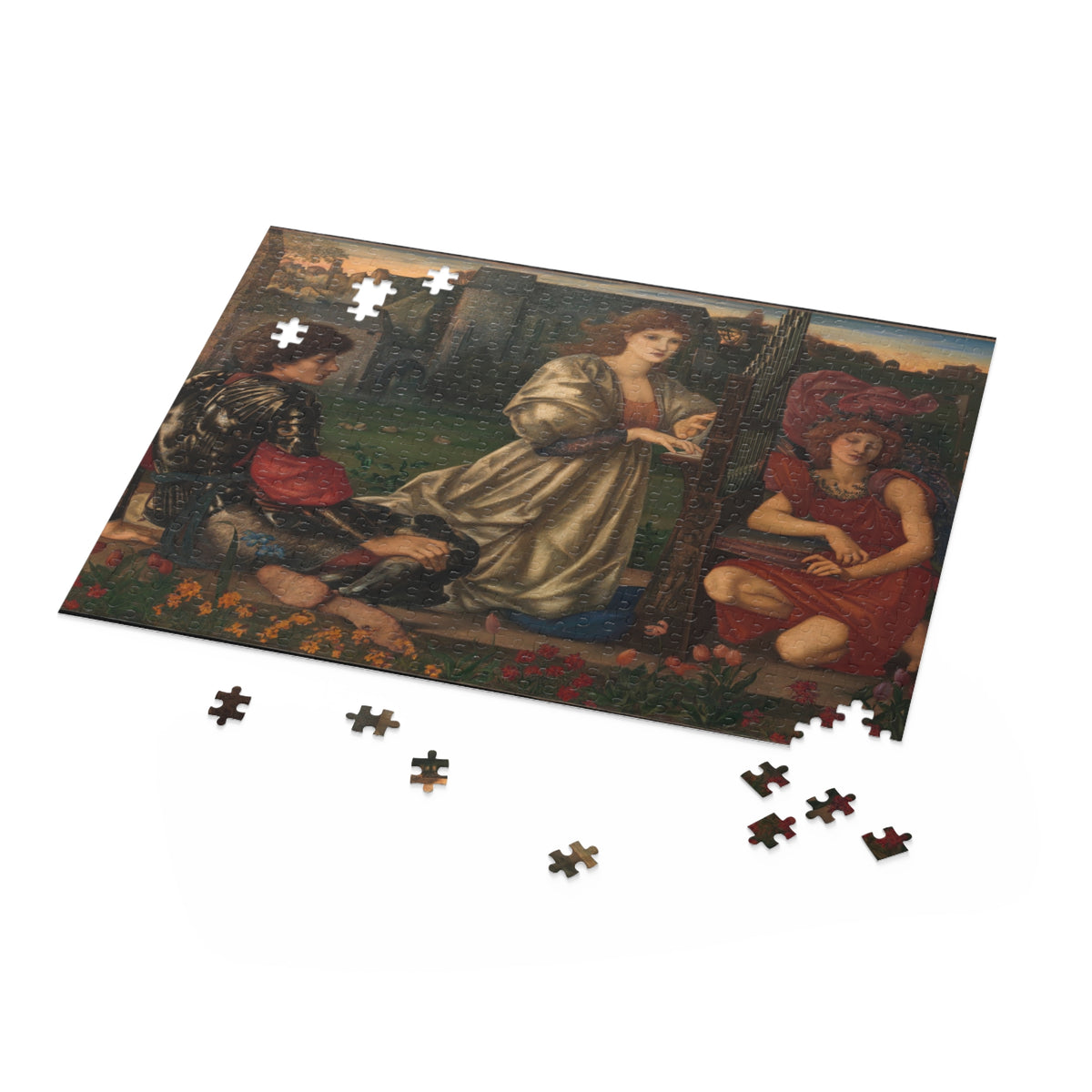 Edward Burne-Jones 'The Love Song' Jigsaw Puzzle