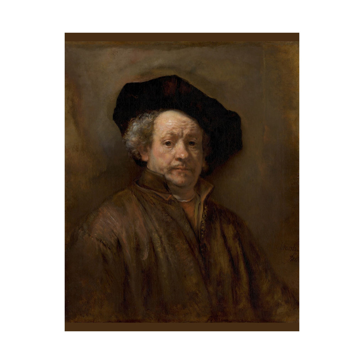 Rembrandt 'Self-Portrait' Poster