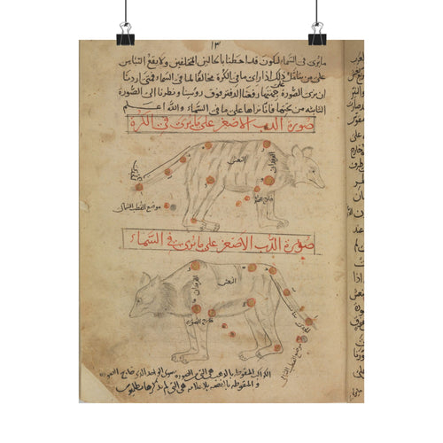 al-Sufi 'Book of the Images of the Fixed Stars' Poster
