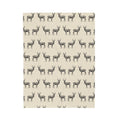 Stag Pattern Velveteen Plush Blanket