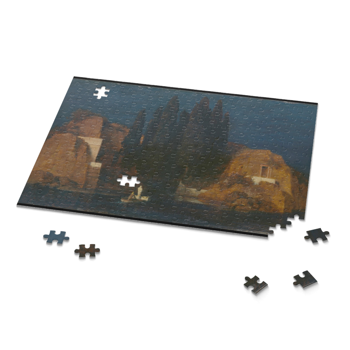 Arnold Böcklin 'Island of the Dead' Jigsaw Puzzle
