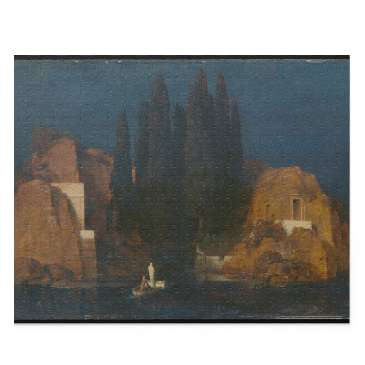 Arnold Böcklin 'Island of the Dead' Jigsaw Puzzle