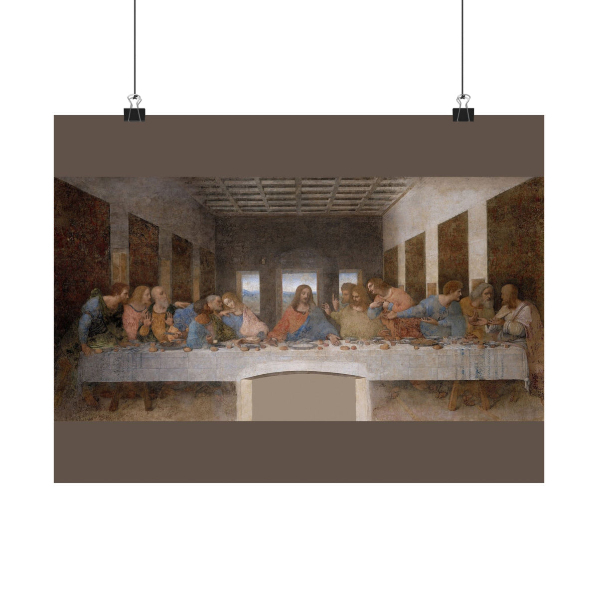 Leonardo da Vinci 'The Last Supper' Poster