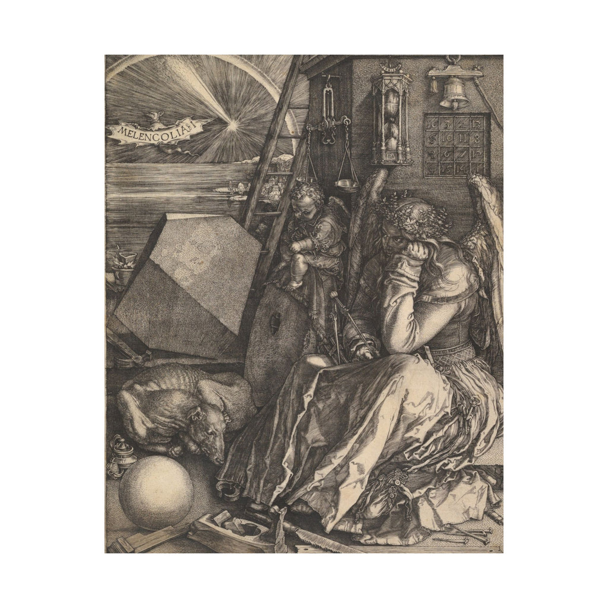Albrecht Dürer 'Melencolia I' Poster
