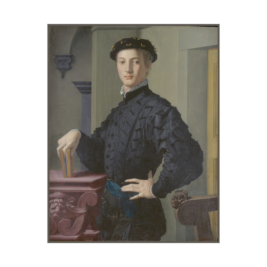 Bronzino 'Portrait of a Young Man' Poster