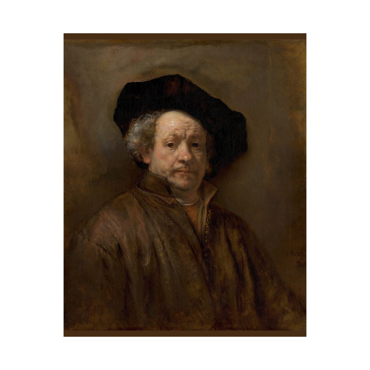 Rembrandt 'Self-Portrait' Poster