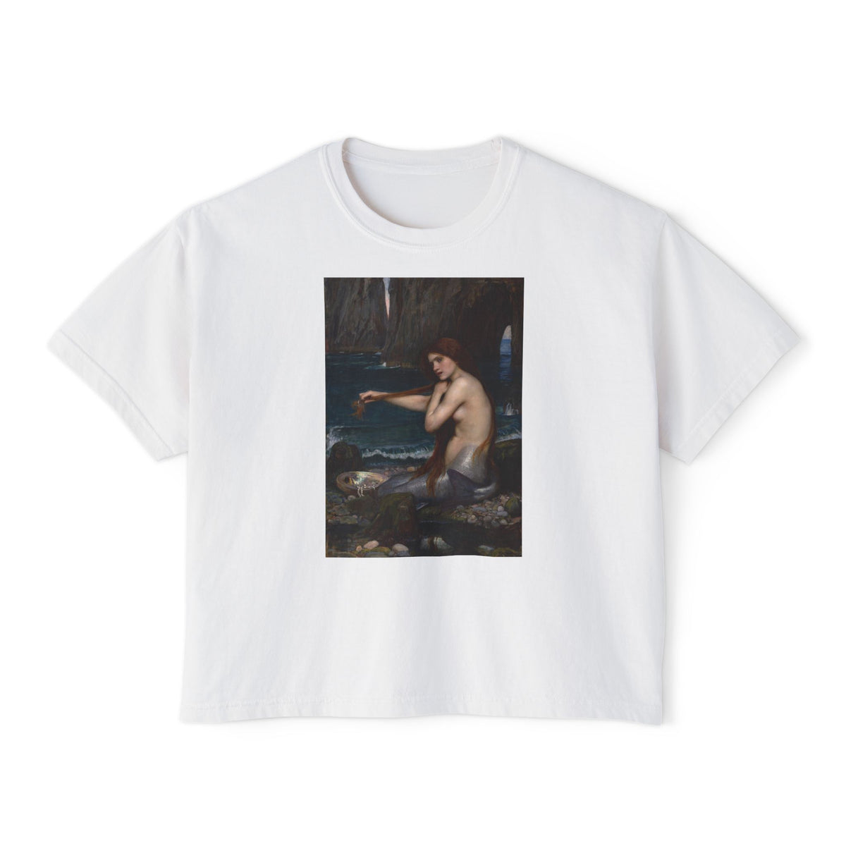 A Mermaid Boxy Tee