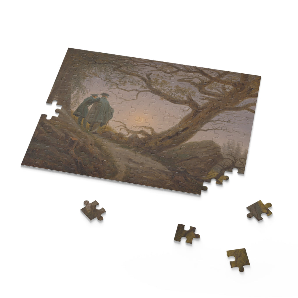 Caspar David Friedrich 'Two Men Contemplating the Moon' Jigsaw Puzzle