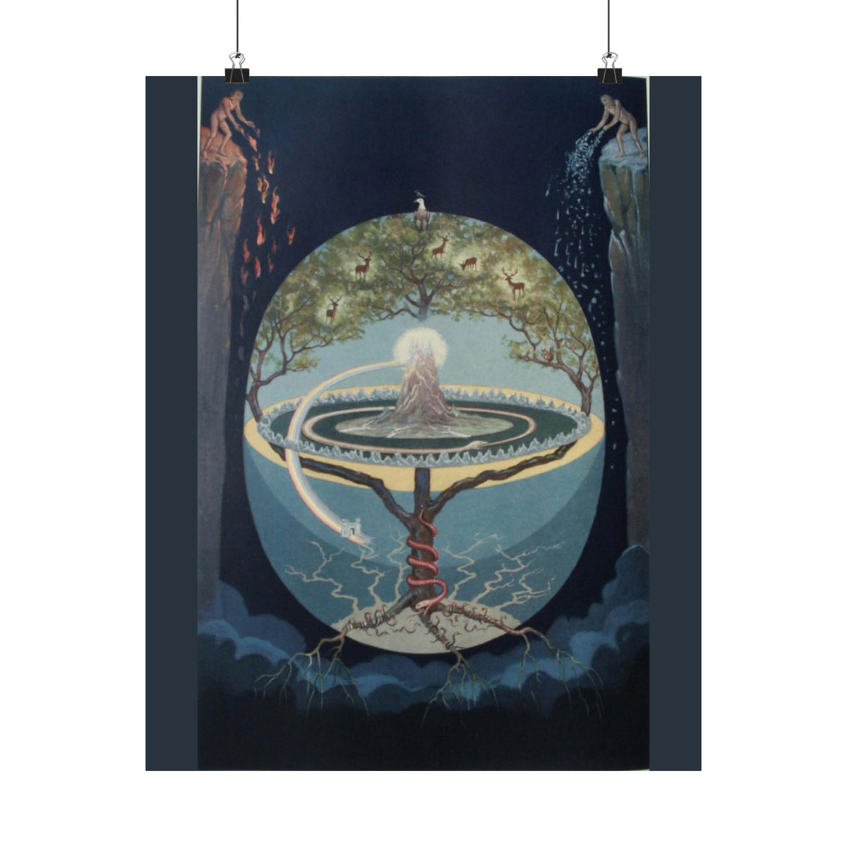 J. Augustus Knapp 'Yggdrasil' Poster