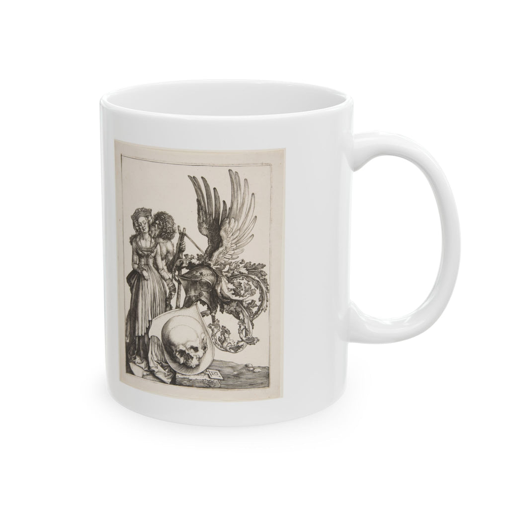 Albrecht Dürer 'Coat of Arms with a Skull' Mug