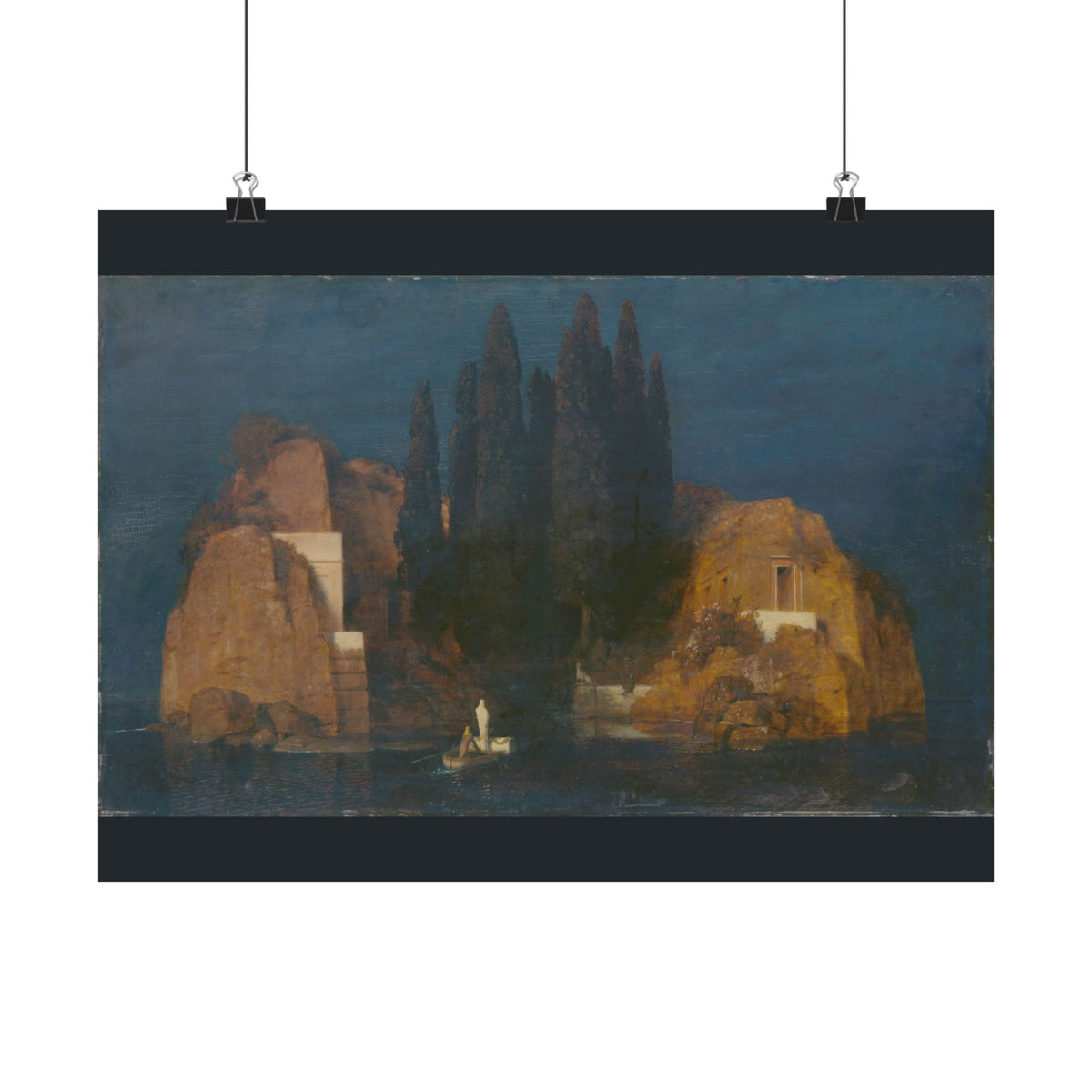 Arnold Böcklin 'Island of the Dead' Poster