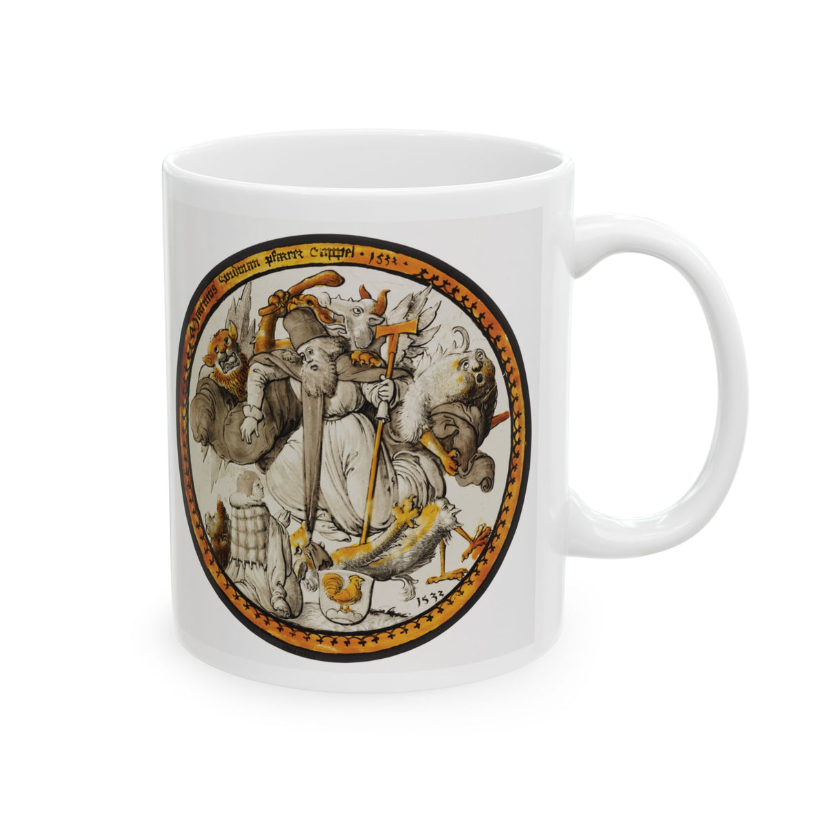 Roundel with the Temptation of Saint Anthony Mug