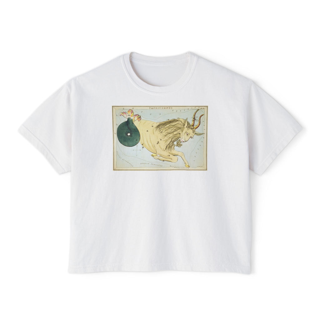 Capricorn Zodiac Boxy Tee