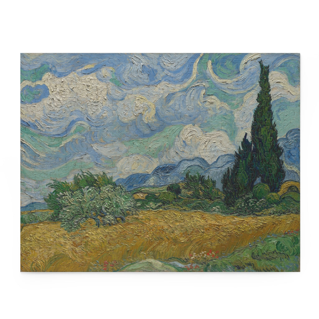Vincent van Gogh 'Wheat Field with Cypresses' Jigsaw Puzzle