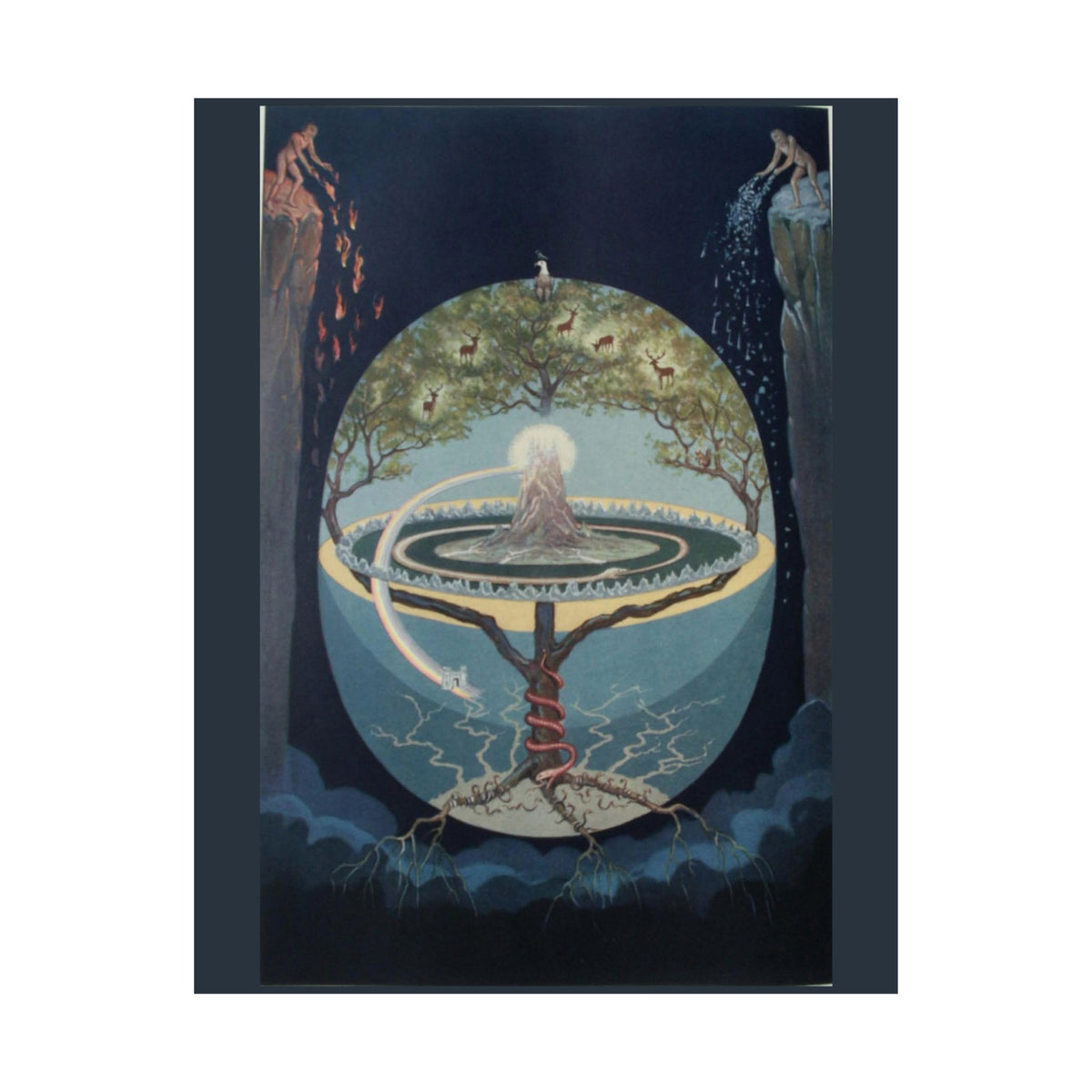 J. Augustus Knapp 'Yggdrasil' Poster