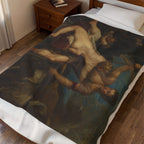 Venus and Adonis Velveteen Plush Blanket