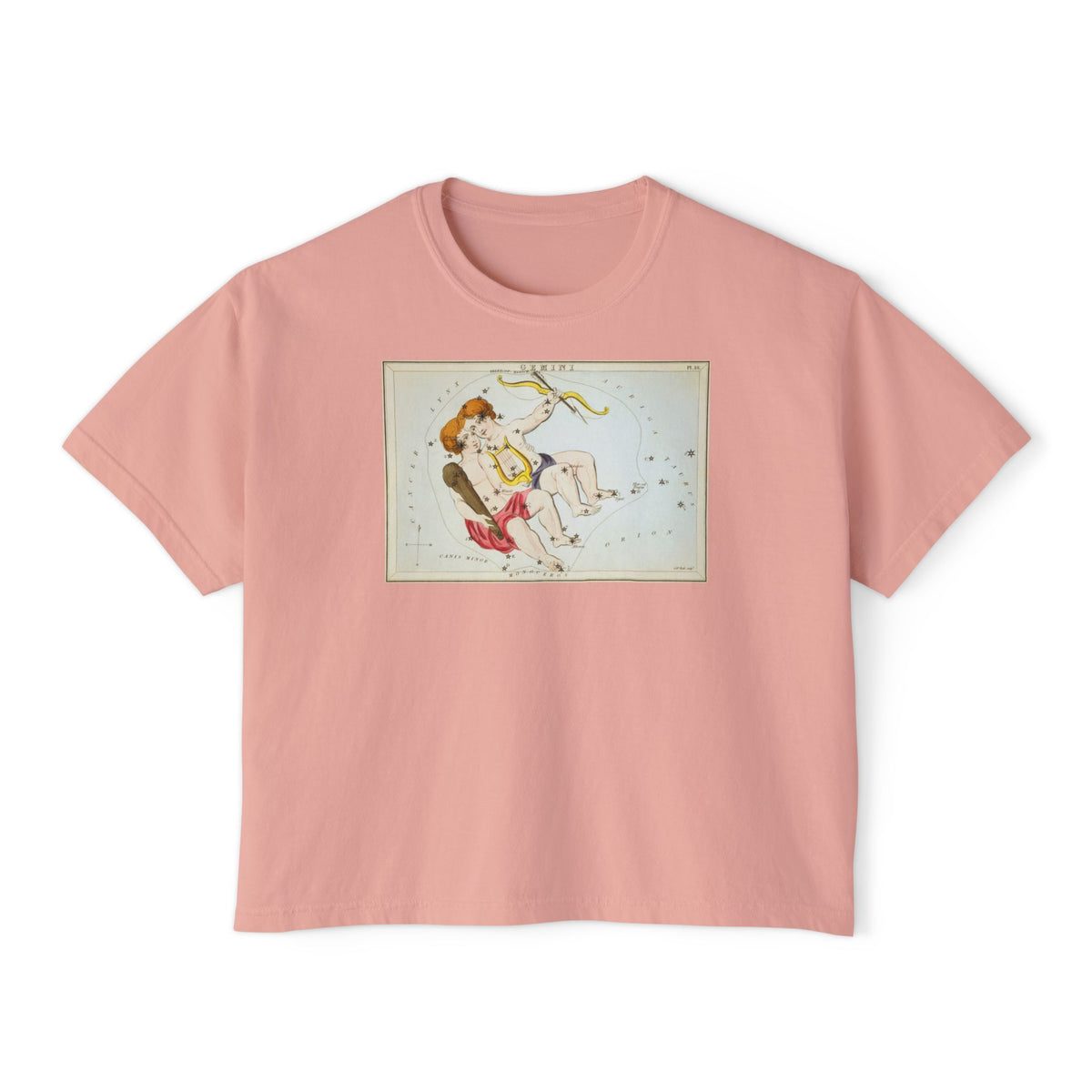 Gemini Zodiac Boxy Tee