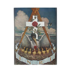 Jewel of the Rose Croix Velveteen Plush Blanket