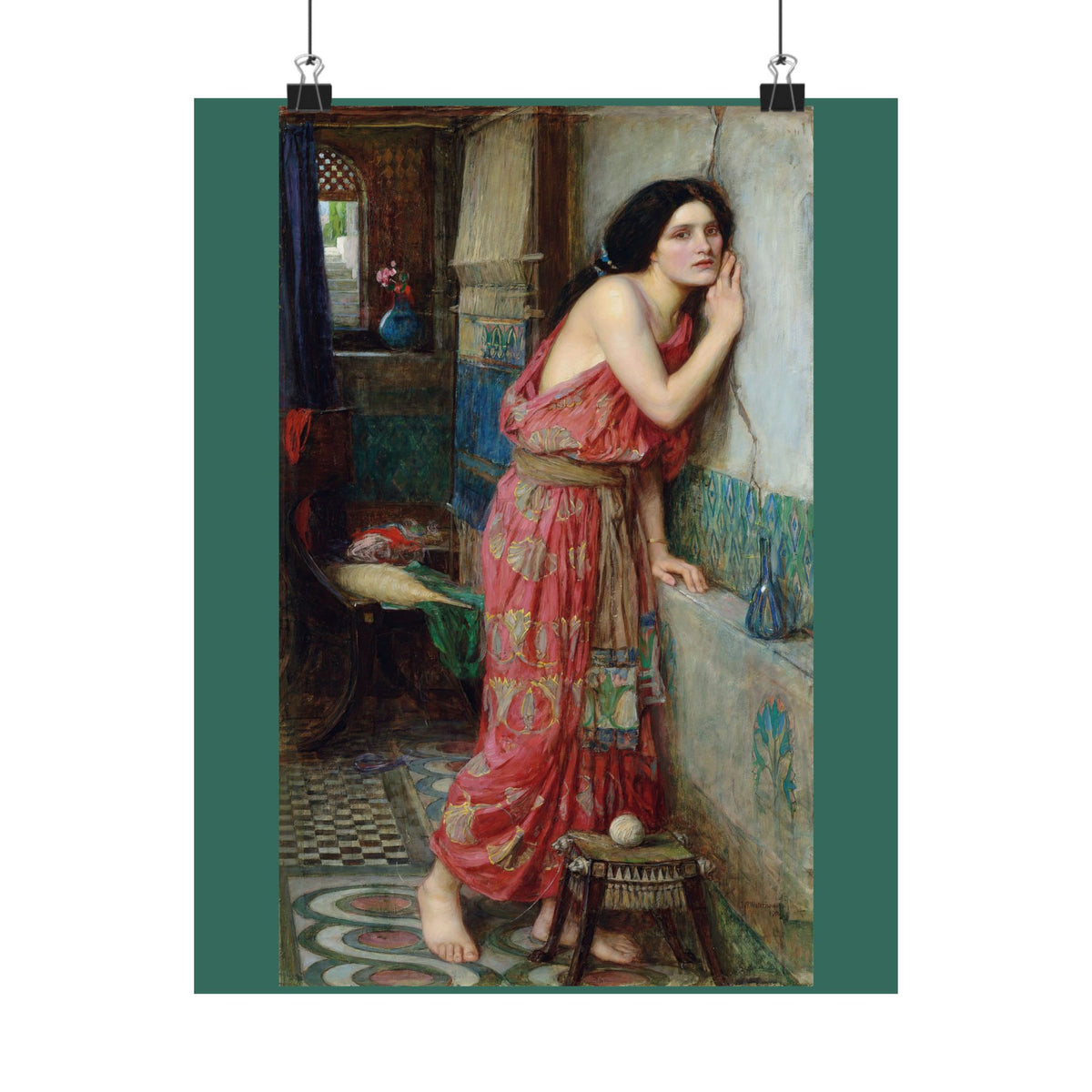 John William Waterhouse 'Thisbe' Poster