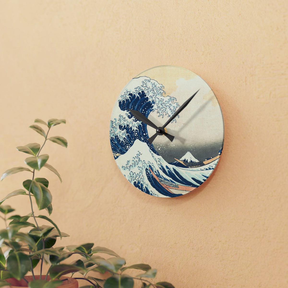 Hokusai 'The Great Wave off Kanagawa' Wall Clock