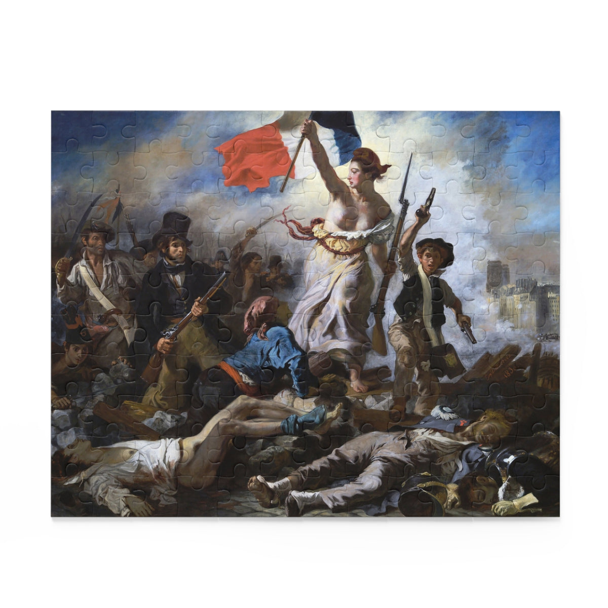 Eugène Delacroix 'Liberty Leading the People' Jigsaw Puzzle