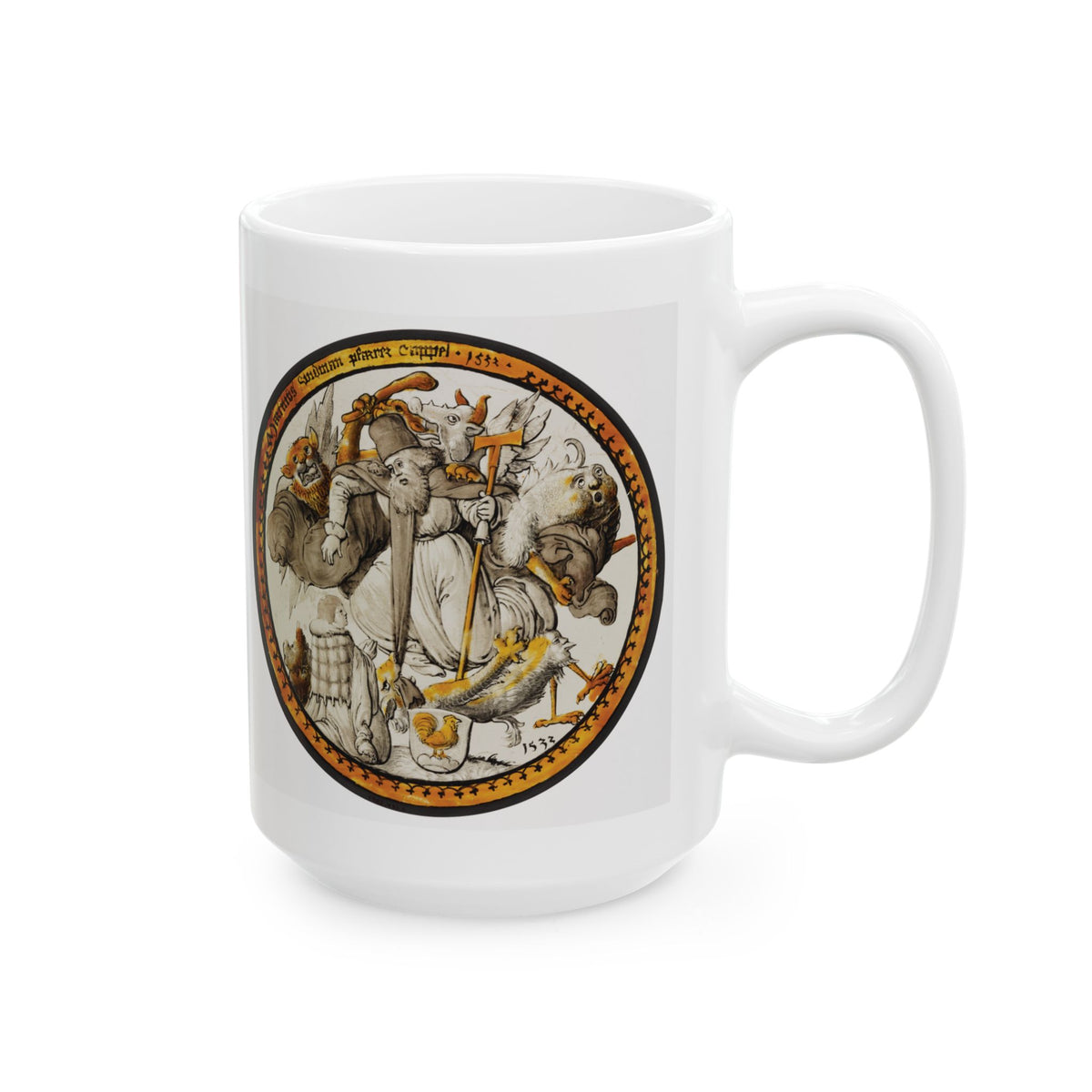 Roundel with the Temptation of Saint Anthony Mug