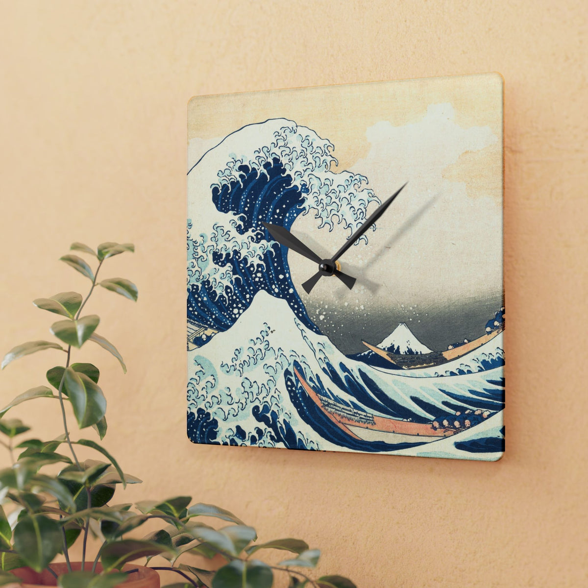 Hokusai 'The Great Wave off Kanagawa' Wall Clock