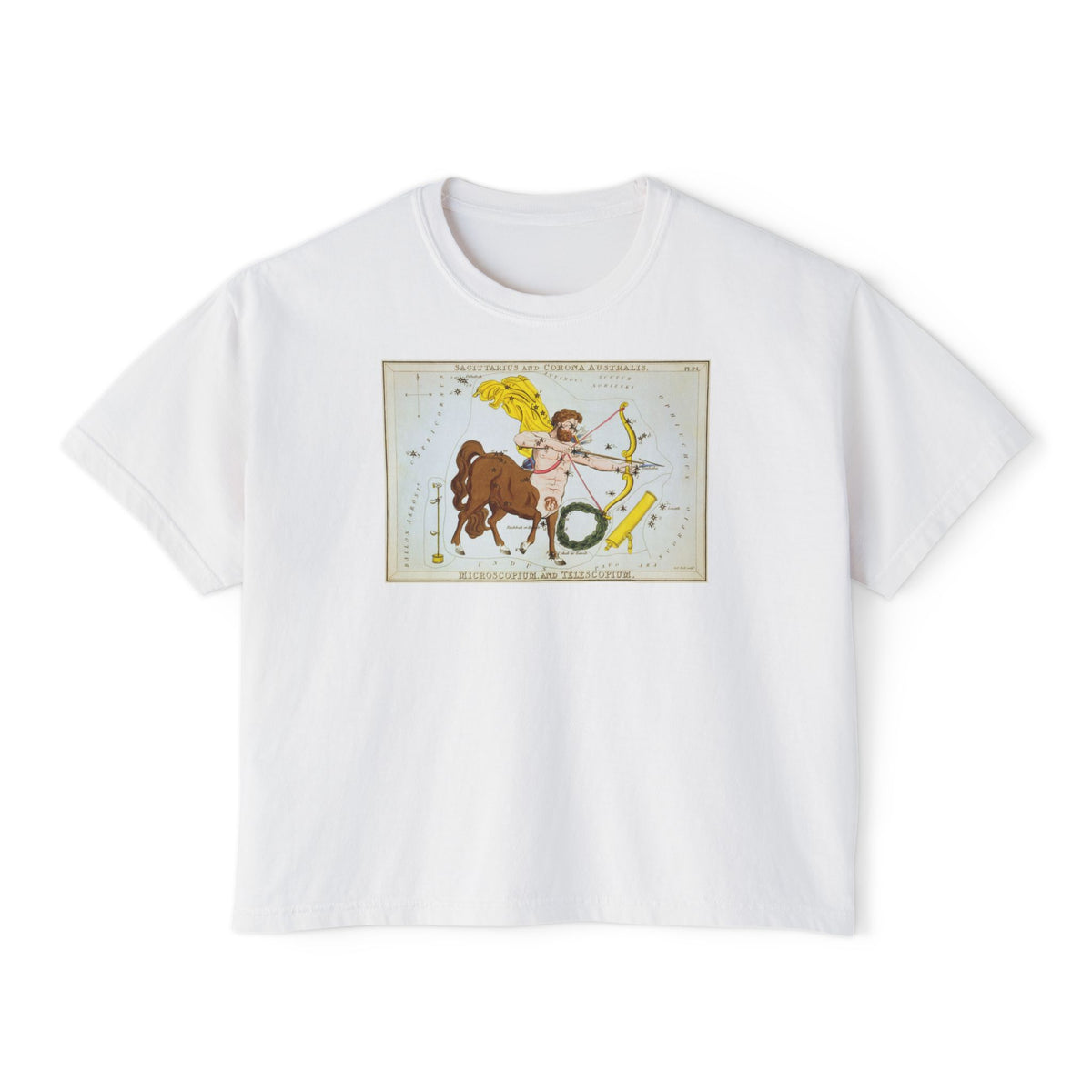 Sagittarius Zodiac Boxy Tee