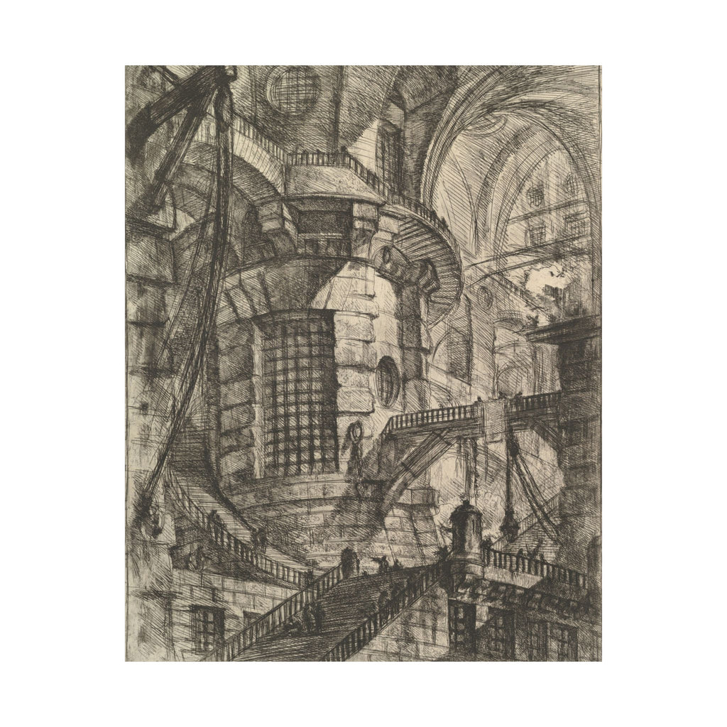Giovanni Battista Piranesi 'The Round Tower' Poster
