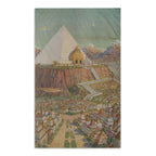 Atlantean Temple Banner Flag: Knapp Hanging Wall Flag, 34.5 x 56 in